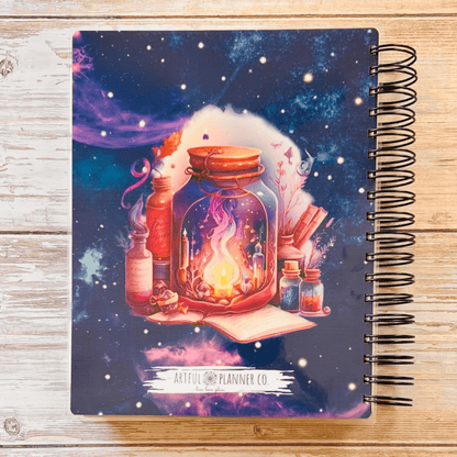 Personalized Weekly Planner 2023-2024 | Mystical Spells Weekly Planners Artful Planner Co. 
