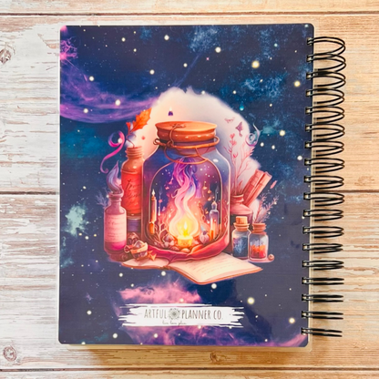 2023-2024 Personalized Monthly Planner - Mystical Spells Monthly Planners Artful Planner Co. 