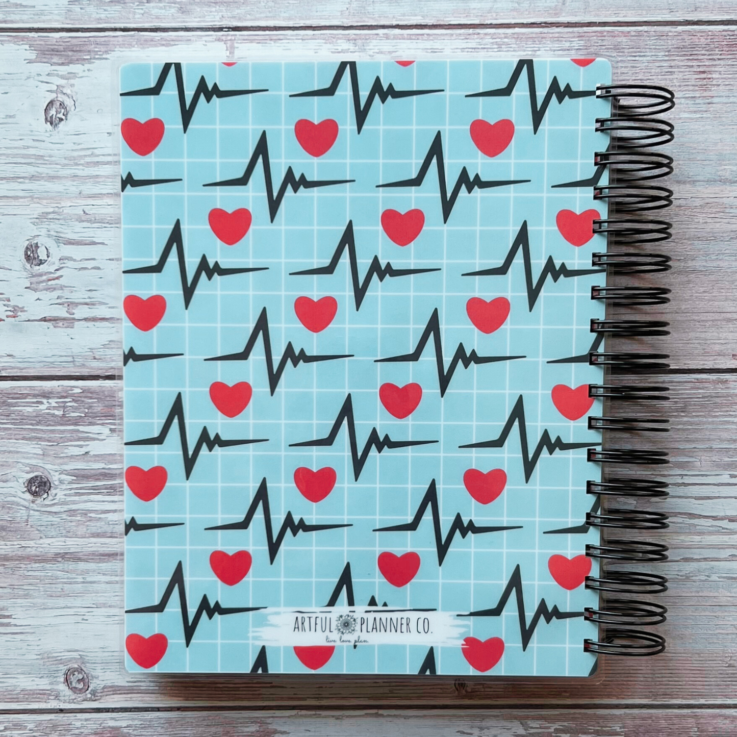 Personalized 6 Month Daily Planner 2023-2024 | Nurse Life Daily Planners Artful Planner Co. 