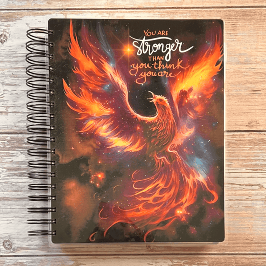 Personalized Weekly Planner 2023-2024 | Phoenix Spells Weekly Planners Artful Planner Co. July-2023 Unlined Vertical 