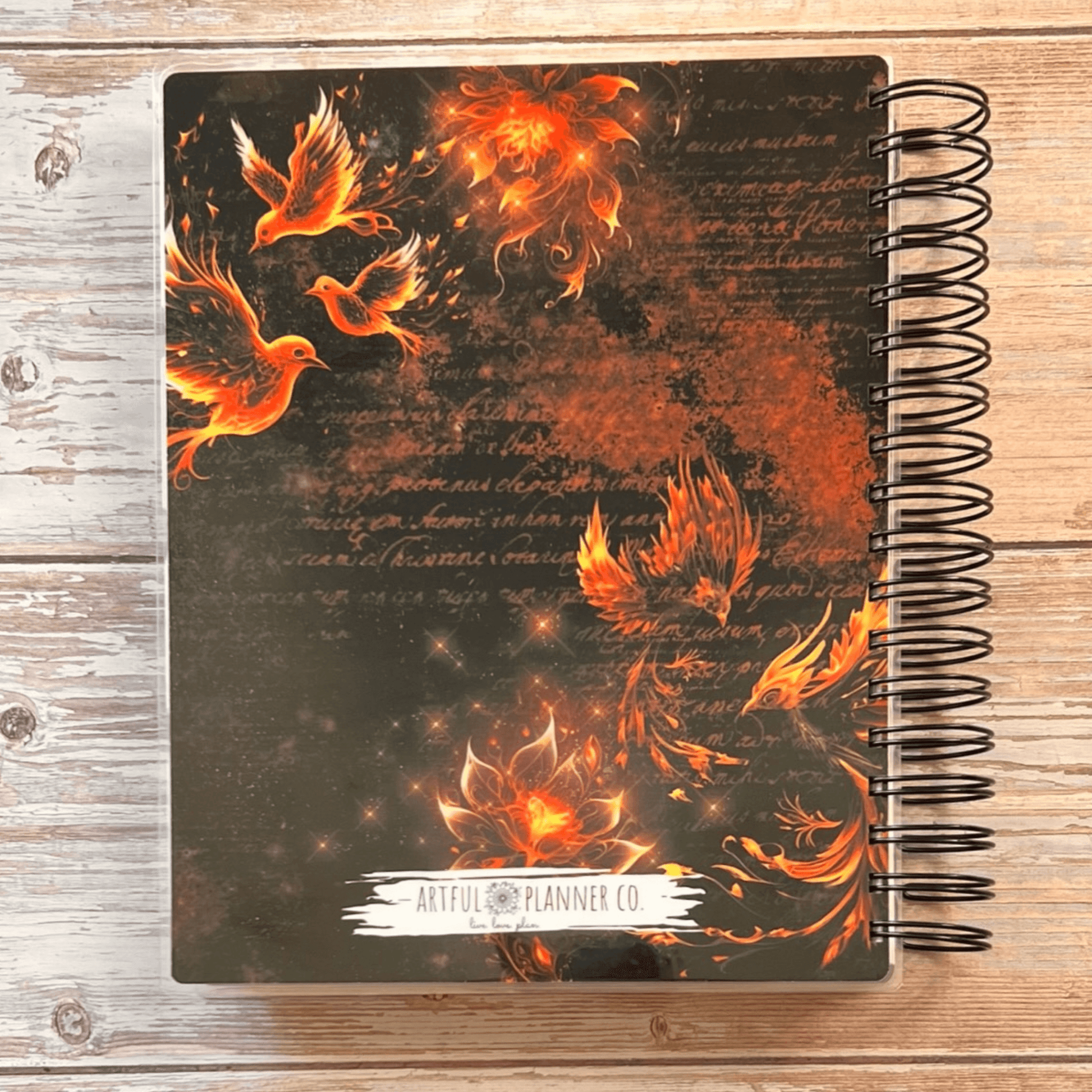 Personalized Weekly Planner 2023-2024 | Phoenix Spells Weekly Planners Artful Planner Co. 