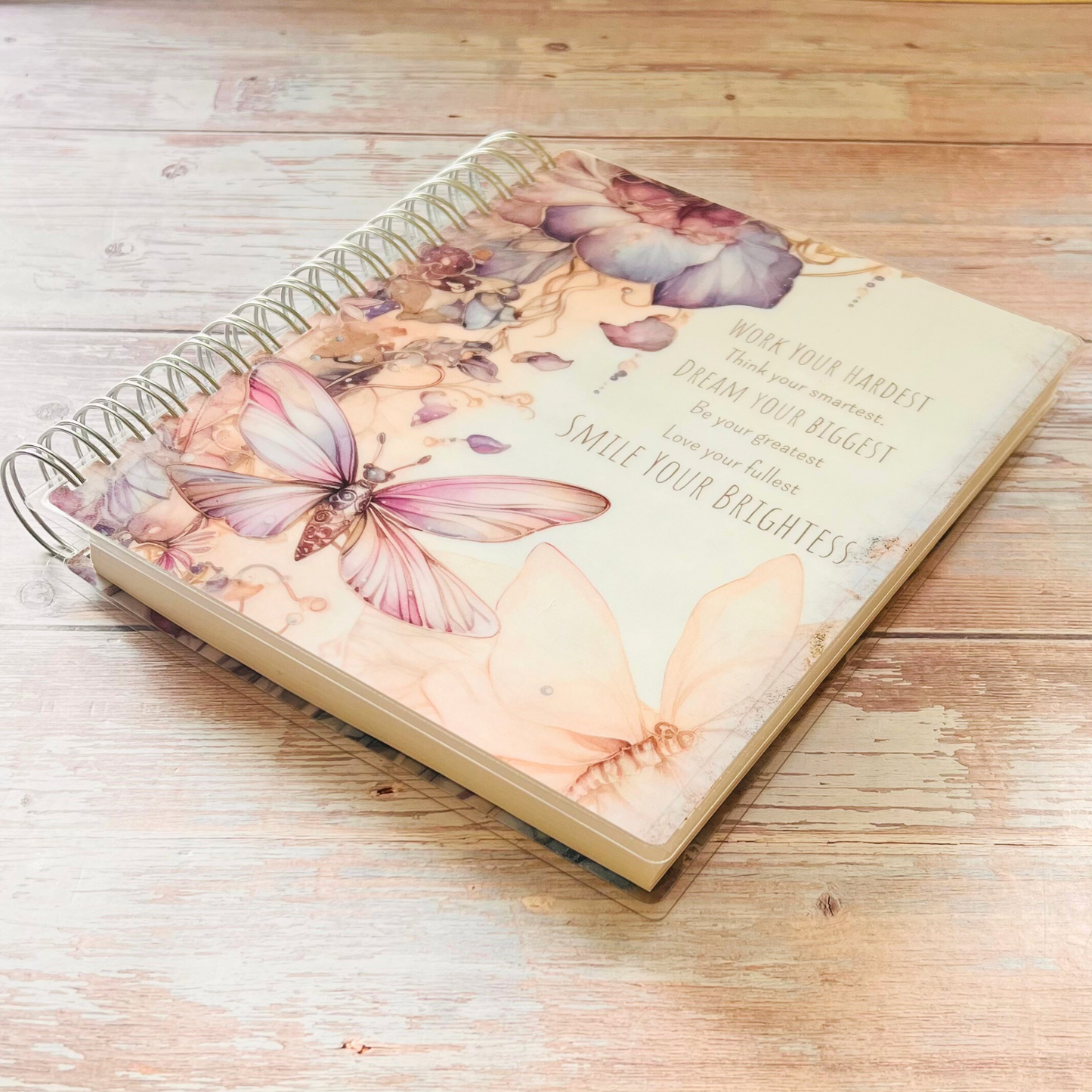 Personalized 6 Month Daily Planner | Work Your Hardest