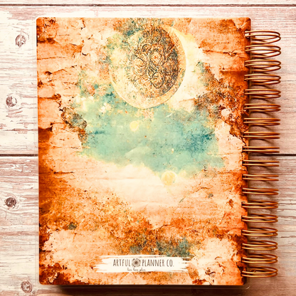Personalized Weekly Planner | Vintage Celestial