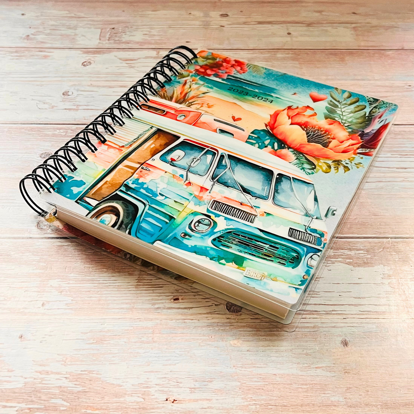 Personalized Monthly Planner - Tropical Paradise