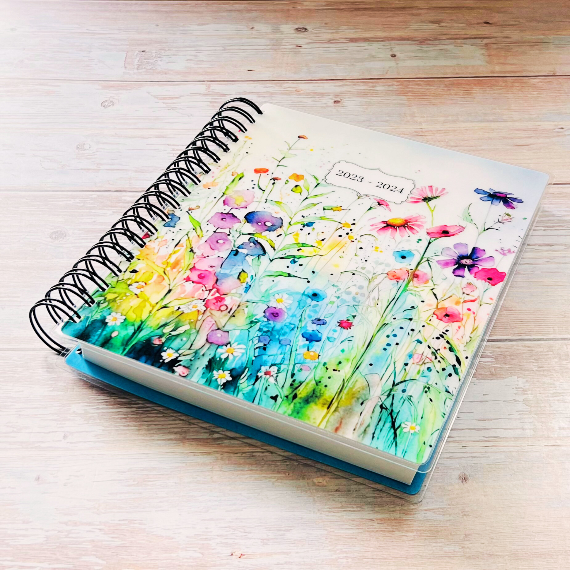 Personalized Weekly Planner 2023-2024 | Wildflowers Weekly Planners Artful Planner Co. 