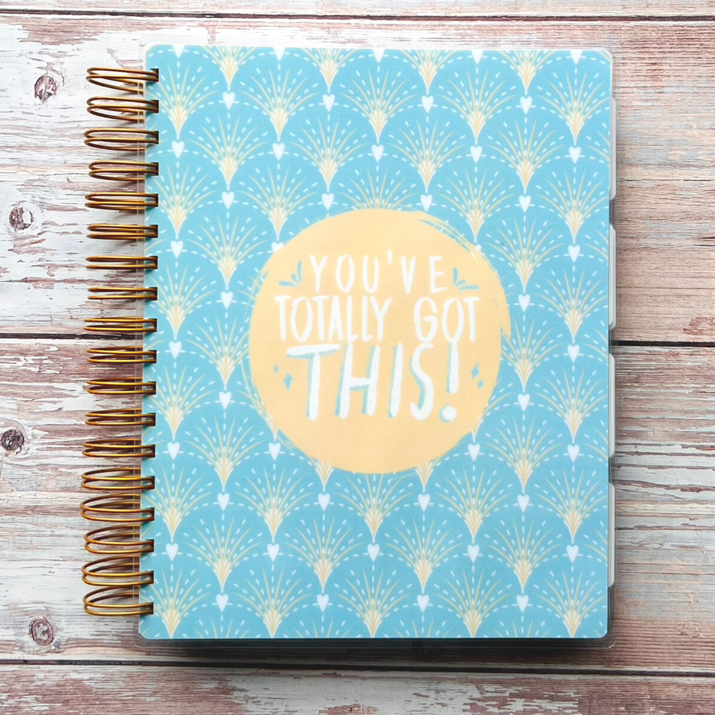 Personalized 6 Month Daily Planner 2023-2024 | Boho Chic Daily Planners Artful Planner Co. 