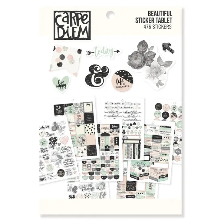 Beautiful Sticker Tablet - Artful Planner Co.