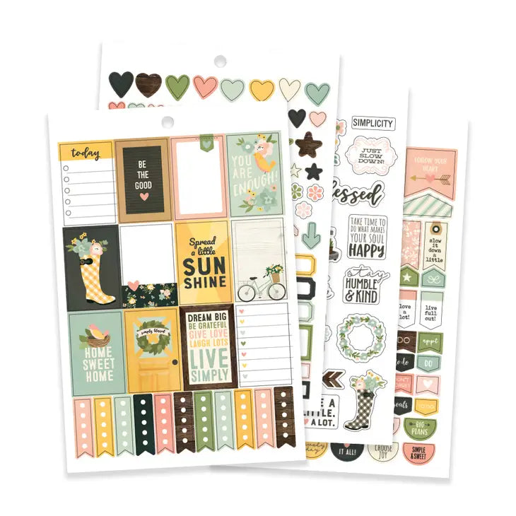 Live Simply Sticker Tablet - Artful Planner Co.