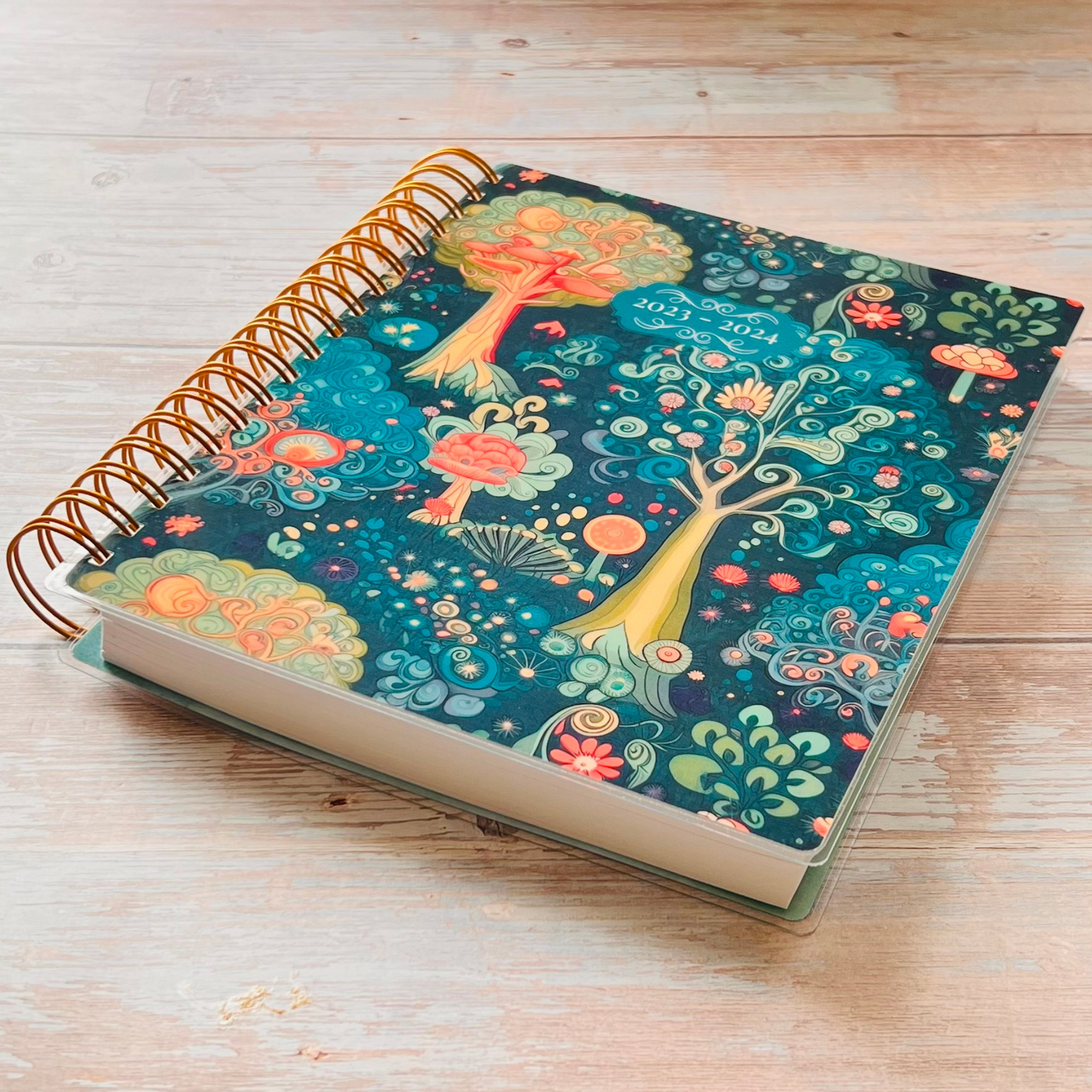 Personalized Weekly Planner 2023-2024 | Magical Forest Weekly Planners Artful Planner Co. 