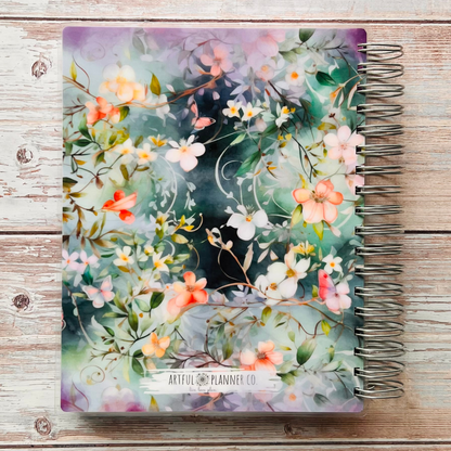 Personalized Weekly Planner 2023-2024 | Magical Garden Weekly Planners Artful Planner Co. 