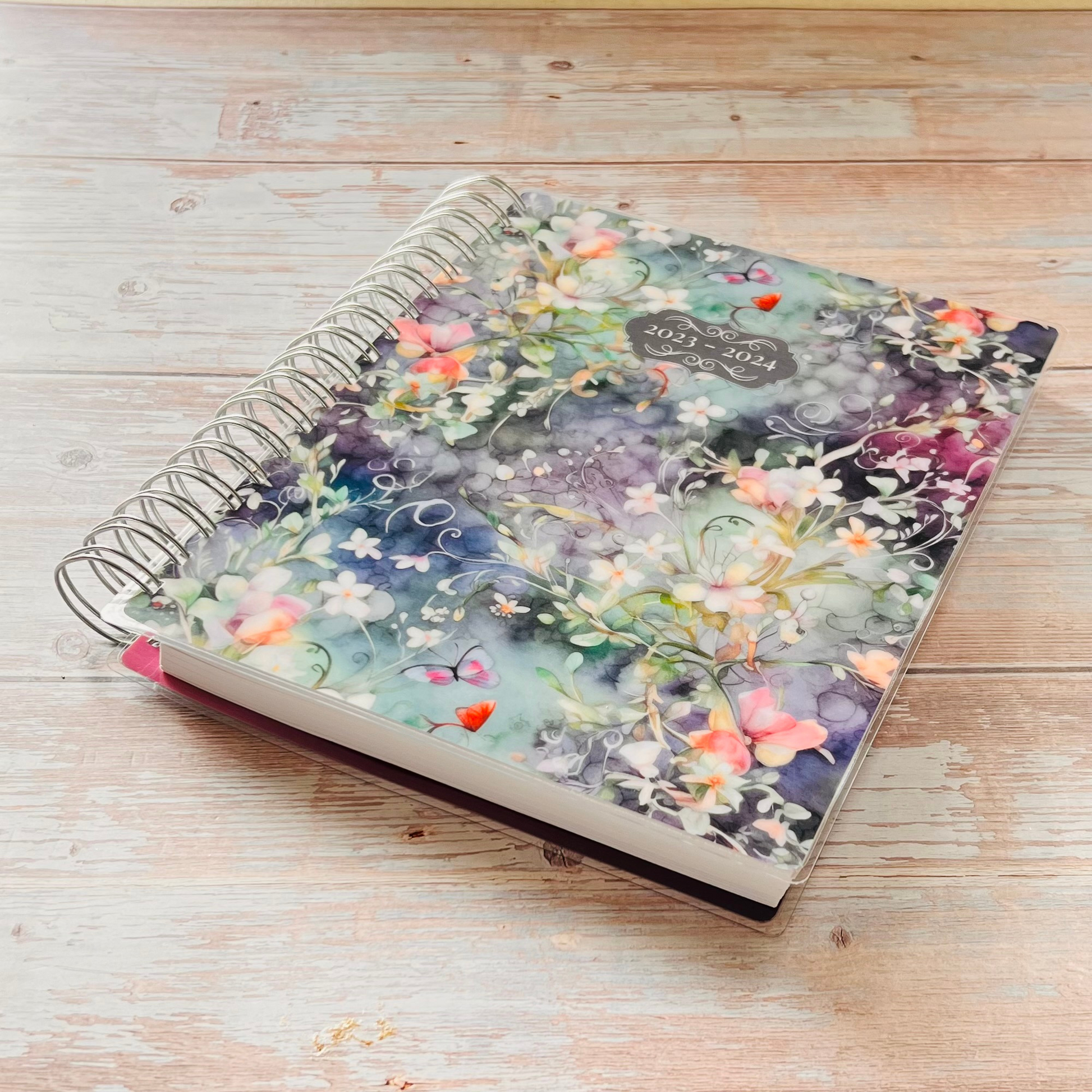 Personalized Weekly Planner 2023-2024 | Magical Garden Weekly Planners Artful Planner Co. 