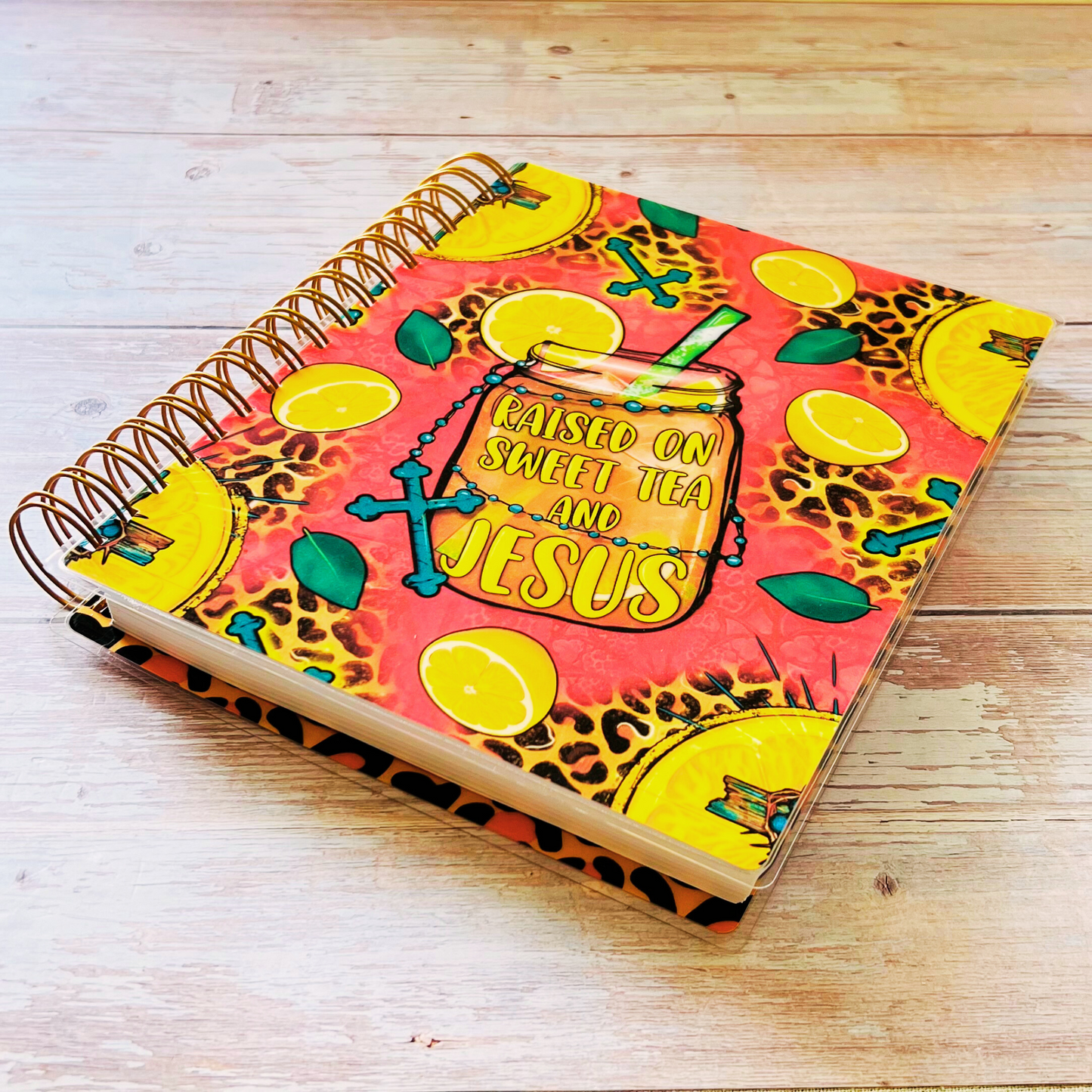 2023-2024 Personalized Monthly Planner - Sweet Tea & Jesus Monthly Planners Artful Planner Co. 